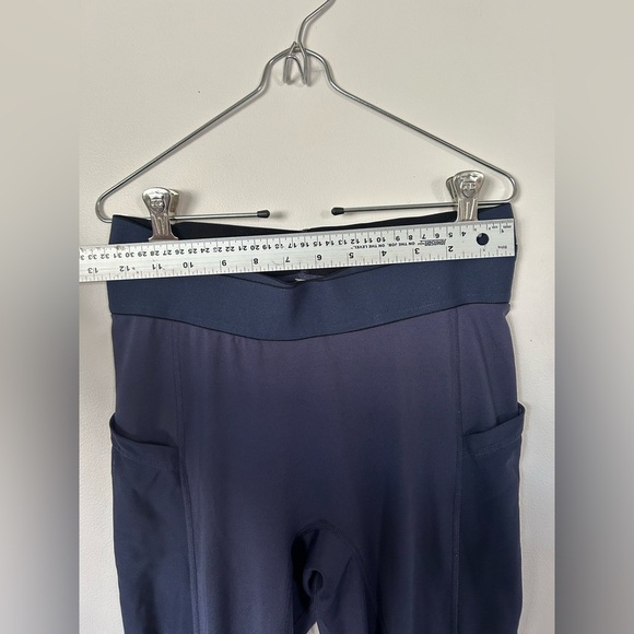 Free People Barre Leggings Blue Womens S Compression FP Movement Mid-Rise Blue - Picture 3 of 8